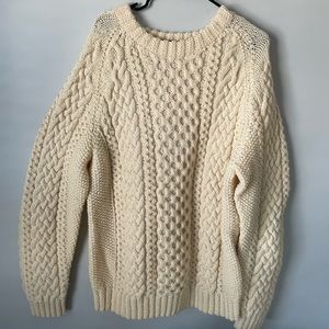 Vintage Wool Fisherman’s Sweater